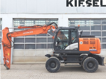 Pelle sur pneus HITACHI ZX140W-6