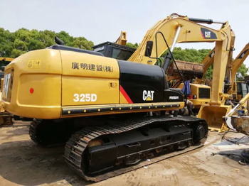 Pelle sur chenille Good Condition 25 Ton Caterpillar Hydraulic Excavator Cat 325D 325c with Breaker Line: photos 1