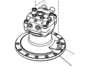 Moteur de rotation NEW HOLLAND