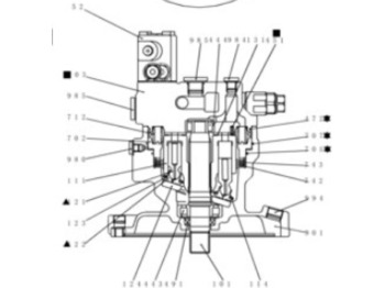 Moteur de rotation NEW HOLLAND