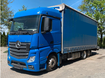 Camion à rideaux coulissants MERCEDES-BENZ Actros 2542