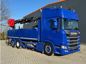 Camion plateau SCANIA R 500