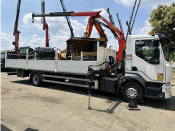 Camion grue Renault D 280 DTI 8 - 14T + KRAAN PALFINGER PK 5.501 SLD + RADIO - PLATFORM 7m50 - *144.000km: photos 5