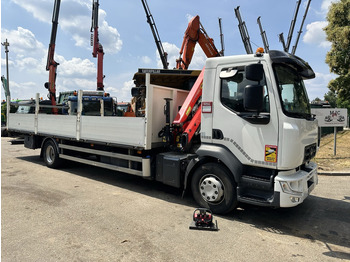 Camion grue Renault D 280 DTI 8 - 14T + KRAAN PALFINGER PK 5.501 SLD + RADIO - PLATFORM 7m50 - *144.000km: photos 2