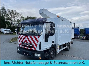 Camion avec nacelle Iveco ML 120EL18 Hubarbeitsbühne isoliert 15 Meter: photos 3