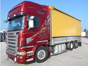 Camion à rideaux coulissants SCANIA R 620