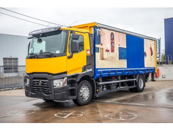 Camion à rideaux coulissants RENAULT T 380