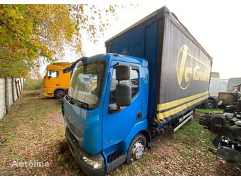 Camion à rideaux coulissants RENAULT Midlum