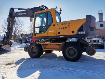 Pelle sur pneus VOLVO EW180