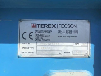 Concasseur Terex Pegson XA400: photos 5