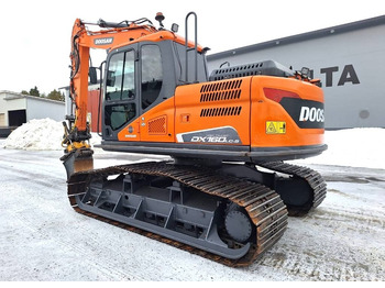 Pelle sur chenille Doosan DX160LCH-5 METSÄALUSTA PYÖRITTÄJÄLLÄ: photos 3