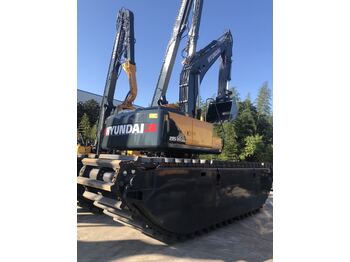 Excavatrice amphibie HYUNDAI 215VS swamp amphibious excavator: photos 4