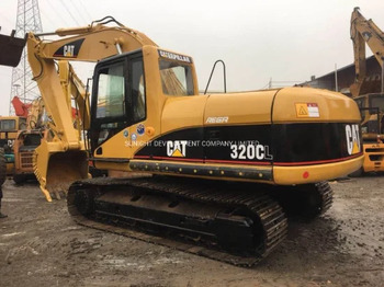 Pelle sur chenille Japan Origin 20t Used Caterpillar 320cl Excavator, Cat 320c 320cl 320d Excavator with Original Cat 3306 Engine for Sale: photos 2