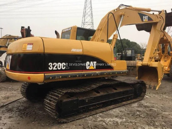 Pelle sur chenille Japan Origin 20t Used Caterpillar 320cl Excavator, Cat 320c 320cl 320d Excavator with Original Cat 3306 Engine for Sale: photos 3