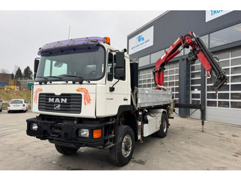 Camion grue MAN 19.464