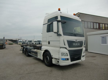 Camion porte-conteneur/ Caisse mobile MAN TGX 26.460 XXL  6x2 Liftachse Euro 6 Unterfaltbühne: photos 3