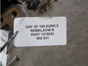 Étrier de frein pour Camion DAF 1978632 REMKLAUW RECHTS ACHTER DAF XF 106 EURO 6: photos 5