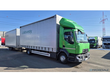 Camion à rideaux coulissants RENAULT Midlum 250