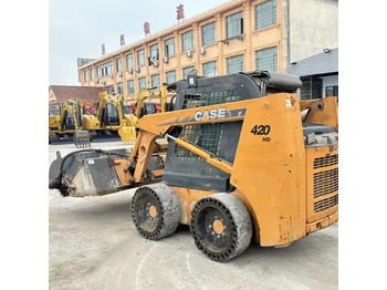 Mini chargeuse Construction Mini Equipment Case 420 Skid Steer Loader for Sale: photos 3