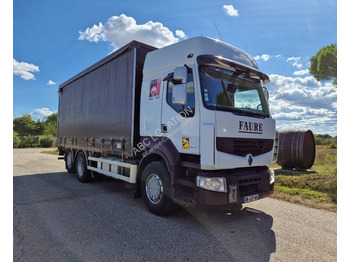 Camion à rideaux coulissants RENAULT Premium 460