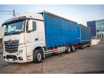 Camion à rideaux coulissants MERCEDES-BENZ Actros 2548