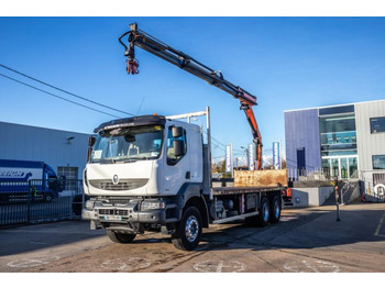 Camion plateau RENAULT Kerax 380