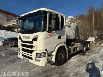 Camion ampliroll SCANIA G 500