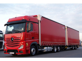 Camion à rideaux coulissants MERCEDES-BENZ Actros 2548