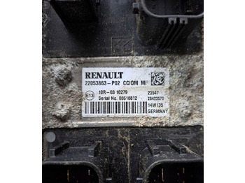 Bloc de gestion pour Camion Renault STEROWNIK CCIOM GAMA T RANGE 22053863 P02: photos 2