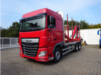 Camion grumier, Camion grue DAF XF 510 + EPSILON M120Z Holzheckladekran +Greifer: photos 4