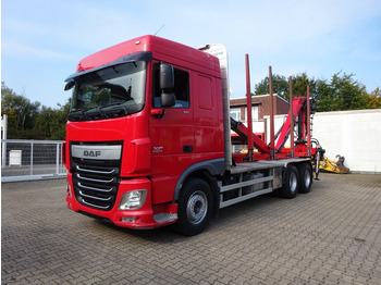 Camion grumier, Camion grue DAF XF 510 + EPSILON M120Z Holzheckladekran +Greifer: photos 5