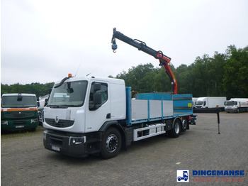 Camion grue RENAULT Premium 340