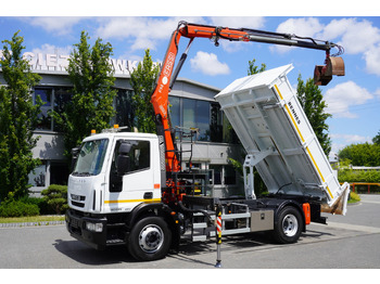 Camion grue IVECO EuroCargo 160E