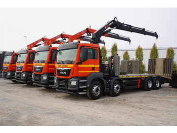 MAN TGS 35.360 E6 8×2 / HDS FASSI F235 / Tow truck en crédit-bail MAN TGS 35.360 E6 8×2 / HDS FASSI F235 / Tow truck: photos 1