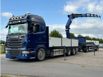 Camion grue Scania R560 V8 2012 HMF 30TM!!CRANE/KRAN/GRUE!! 6x2!FULL OPTION!!: photos 5