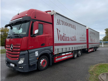 Camion à rideaux coulissants MERCEDES-BENZ Actros 2545