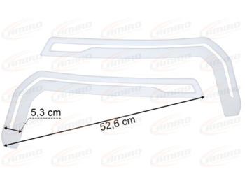 Carrosserie et extérieur pour Camion neuf DAF XG XG+ XF EYEBROW RIGHT LEFT: photos 2