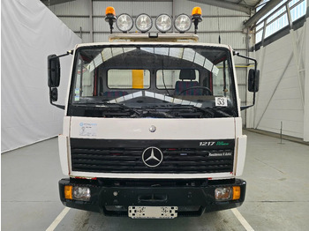 Camion plateau, Camion grue Mercedes-Benz E 1217 - BR 9 / LAMMES - BLATT - SPRING / EFFER KRAAN / DHOLLANDIA: photos 3