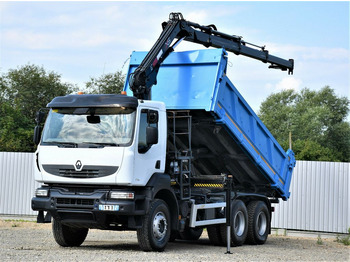 Camion benne RENAULT Kerax 370