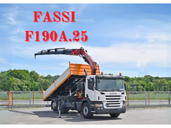 Camion grue SCANIA P 380