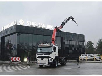 Camion grue VOLVO FMX 460