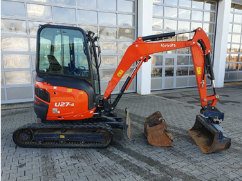 Mini pelle neuf Kubota U27-4 / nur 559h! / 2023 / Löffelpaket: photos 3