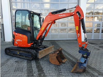 Mini pelle neuf Kubota U27-4 / nur 559h! / 2023 / Löffelpaket: photos 2