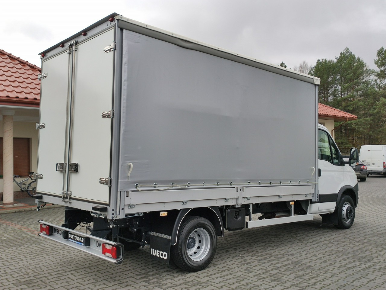 Utilitaire rideaux coulissants (PLSC) Iveco Daily 70C17 Firana Tył Drzwi Zadbany w Pełni Sprawny Super Stan: photos 29