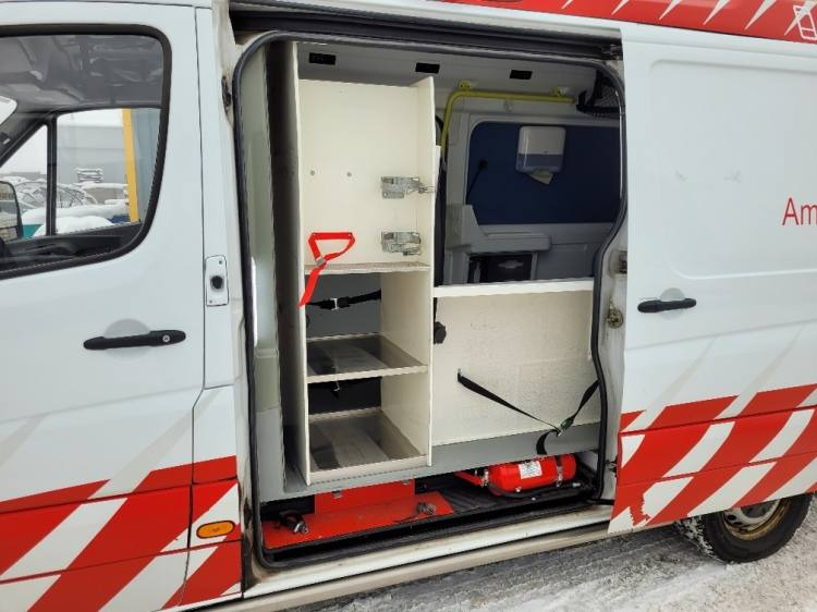 MERCEDES – BENZ SPRINTER 3.0D AMBULANCE (PROFILE) KLIMA 7.2015 EURO 6  en crédit-bail MERCEDES – BENZ SPRINTER 3.0D AMBULANCE (PROFILE) KLIMA 7.2015 EURO 6: photos 7