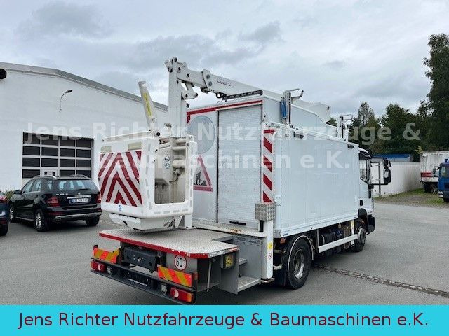 Camion avec nacelle Iveco ML 120EL18 Hubarbeitsbühne isoliert 15 Meter: photos 10