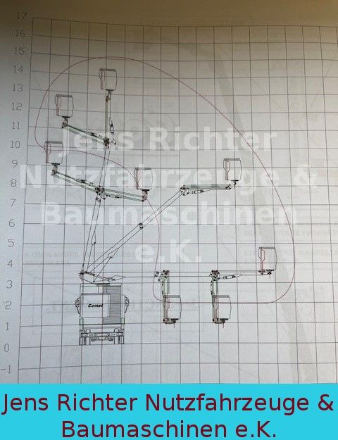 Camion avec nacelle Iveco ML 120EL18 Hubarbeitsbühne isoliert 15 Meter: photos 22