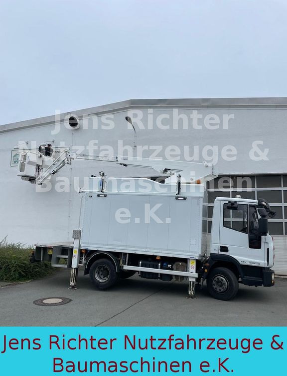 Camion avec nacelle Iveco ML 120EL18 Hubarbeitsbühne isoliert 15 Meter: photos 21