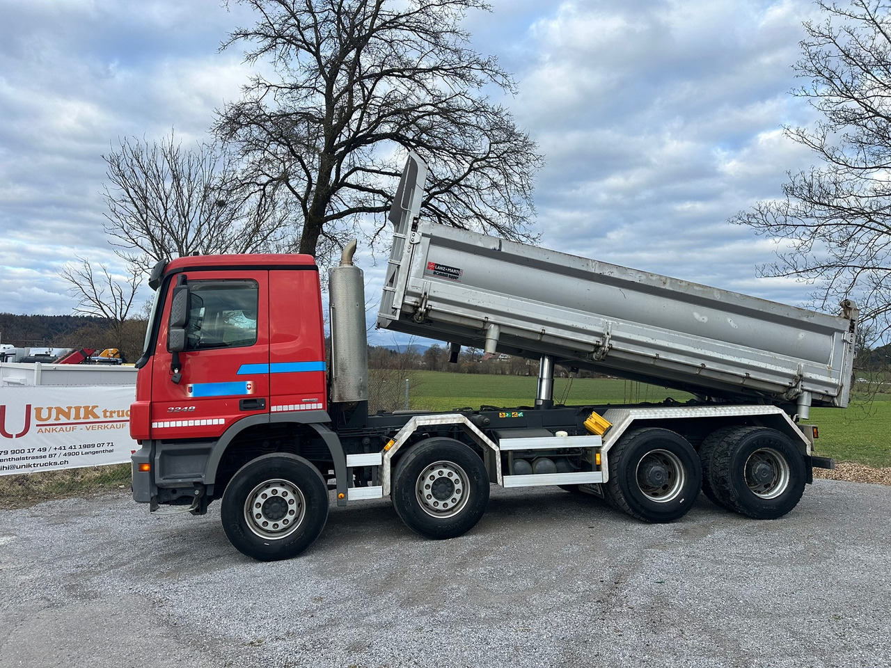 Camion benne MERCEDES-BENZ Actros 3248 8x4 Kipper: photos 14