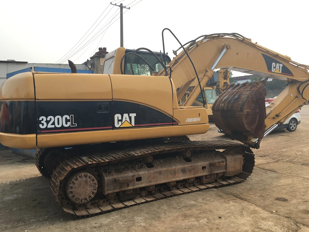 Pelle sur chenille 20t Used Caterpillar 320c Crawler Excavator Cat 320cl with 3066 Engine: photos 13